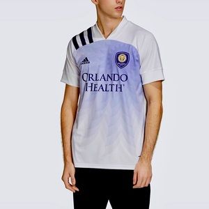 NWT Men’s Adidas Orlando City Away Jersey in white